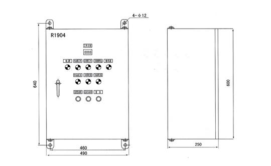 R1904型電氣控制箱
